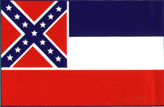 Bonnie Blue Flag Manassas-Bull Run Flag CSA 3rd National Flag Mississippi's 